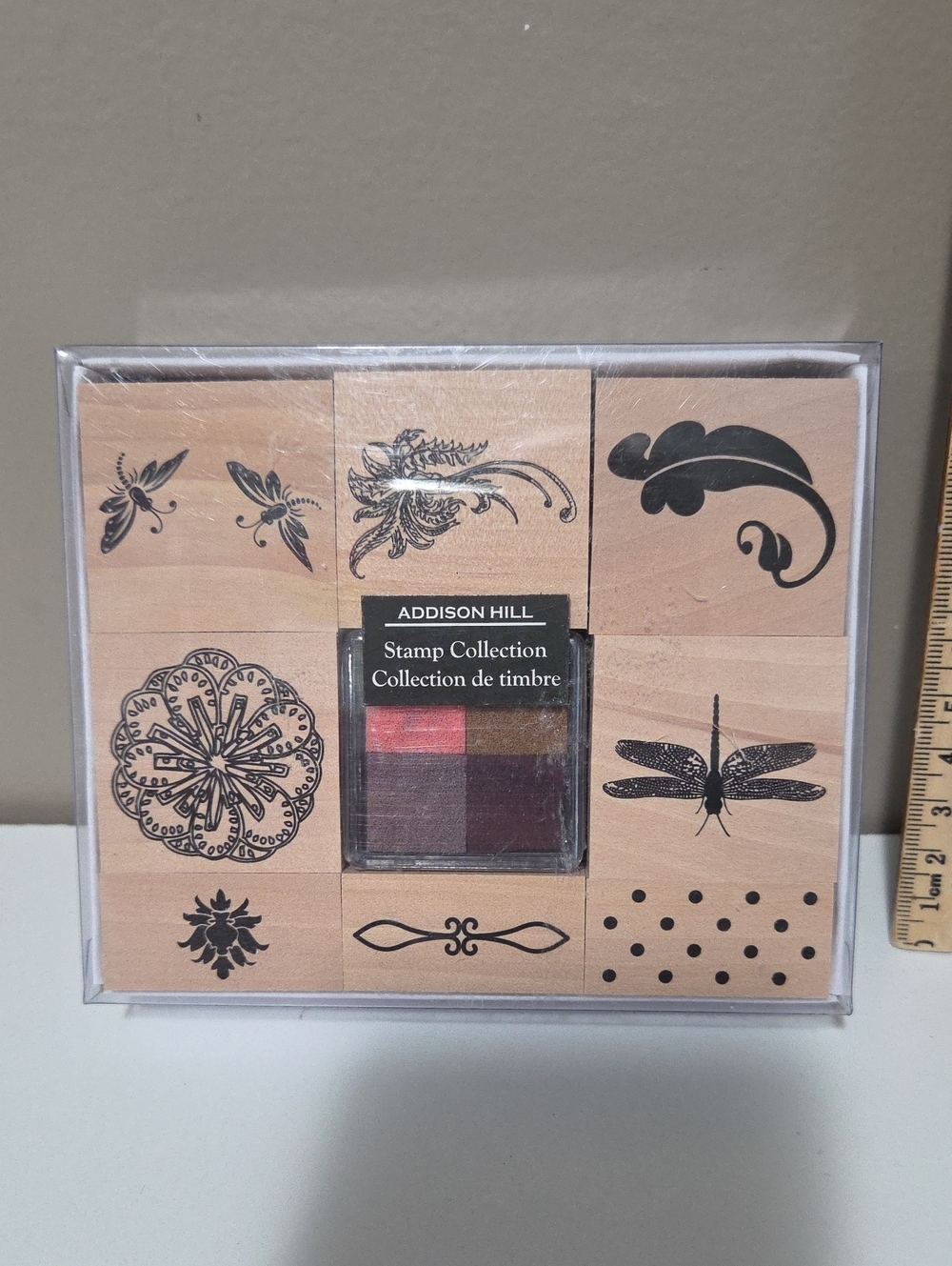Addison Hill Collections Rubber stamp set.